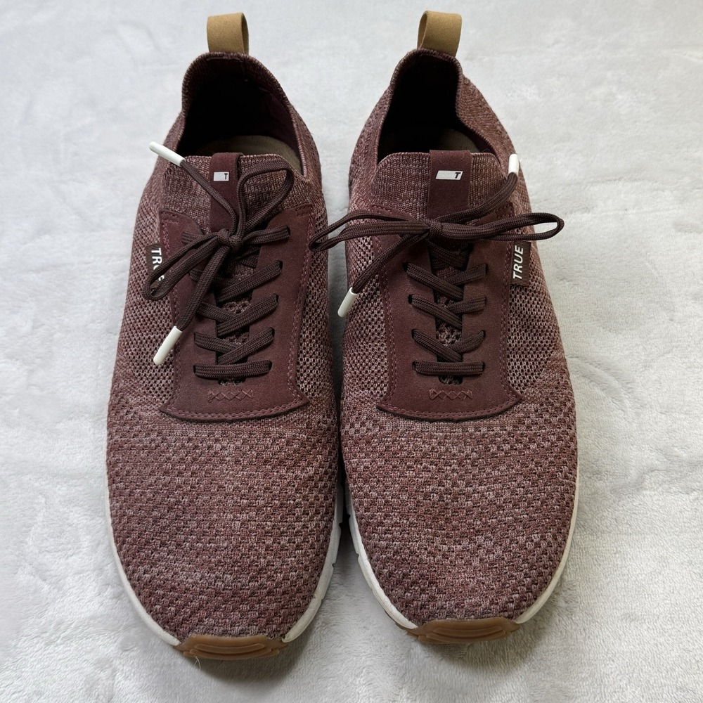 True Linkswear All Day Knit Golf Shoes Maroon Men's 11 Women's 12.5